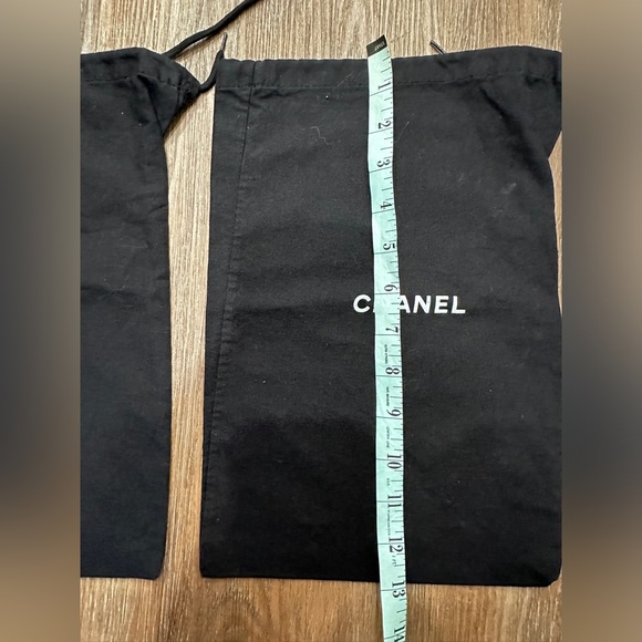 Pair of Chanel Dust Bags 9x13 - Picture 3 of 3
